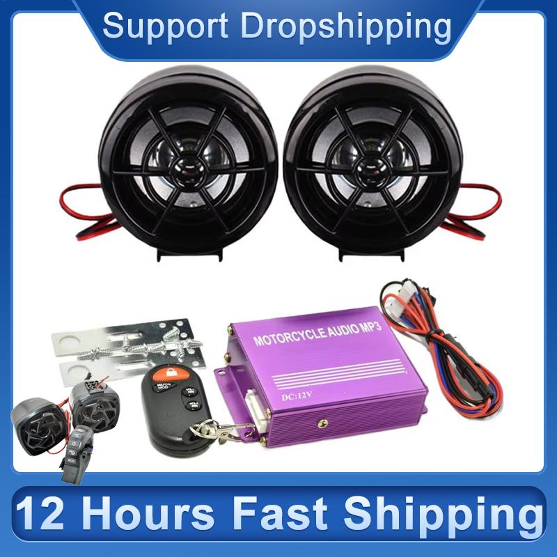 Bluetooth Speaker Waterproof - Altavoz Bluetooth Bl para motocicleta, altavoz