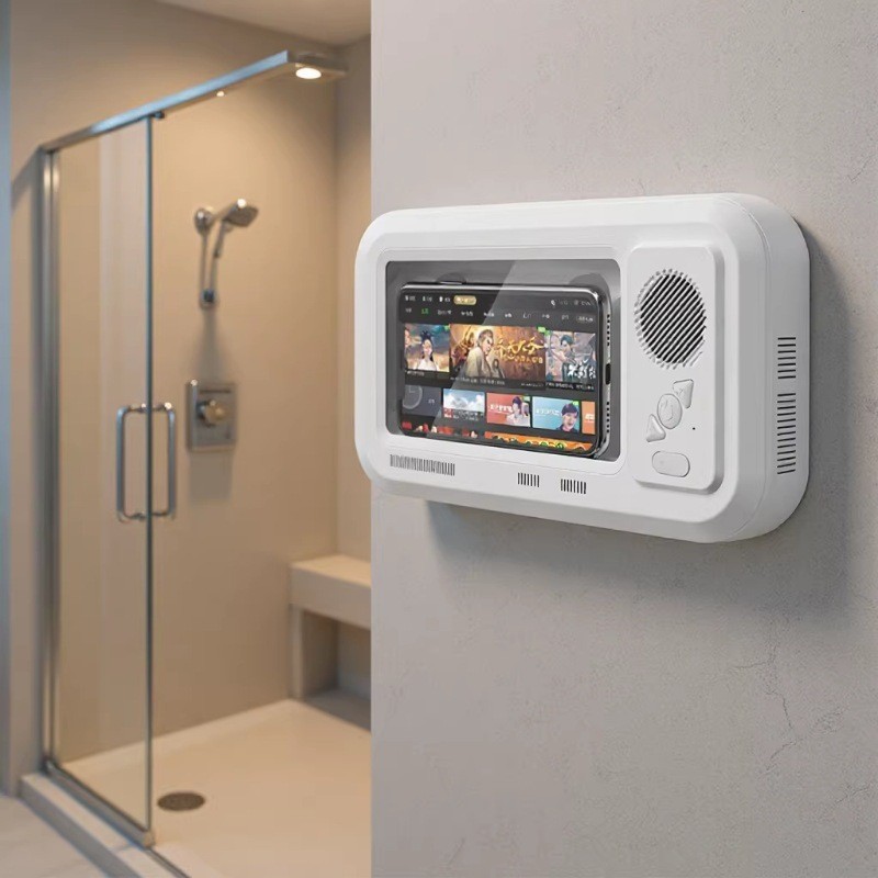 Bluetooth Speaker Waterproof - Soporte para teléfono con pantalla táctil