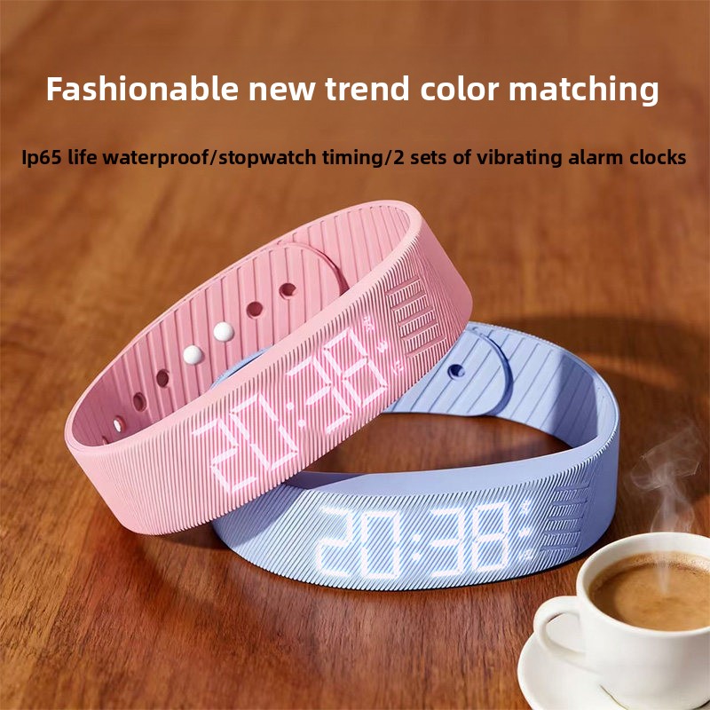 Digital Alarm Clock - Reloj Despertador Digital LED con Correa