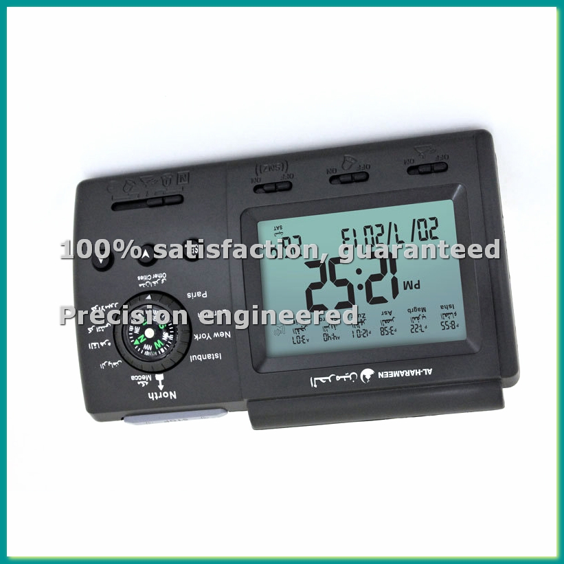 Digital Alarm Clock - Reloj Digital Automático con Azan Islámico,