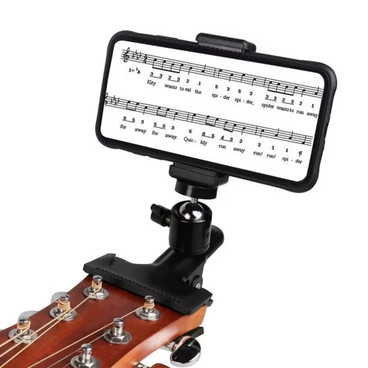 Auto Tracking Tripod - Miwayer-Clip para cabeza de guitarra, soporte