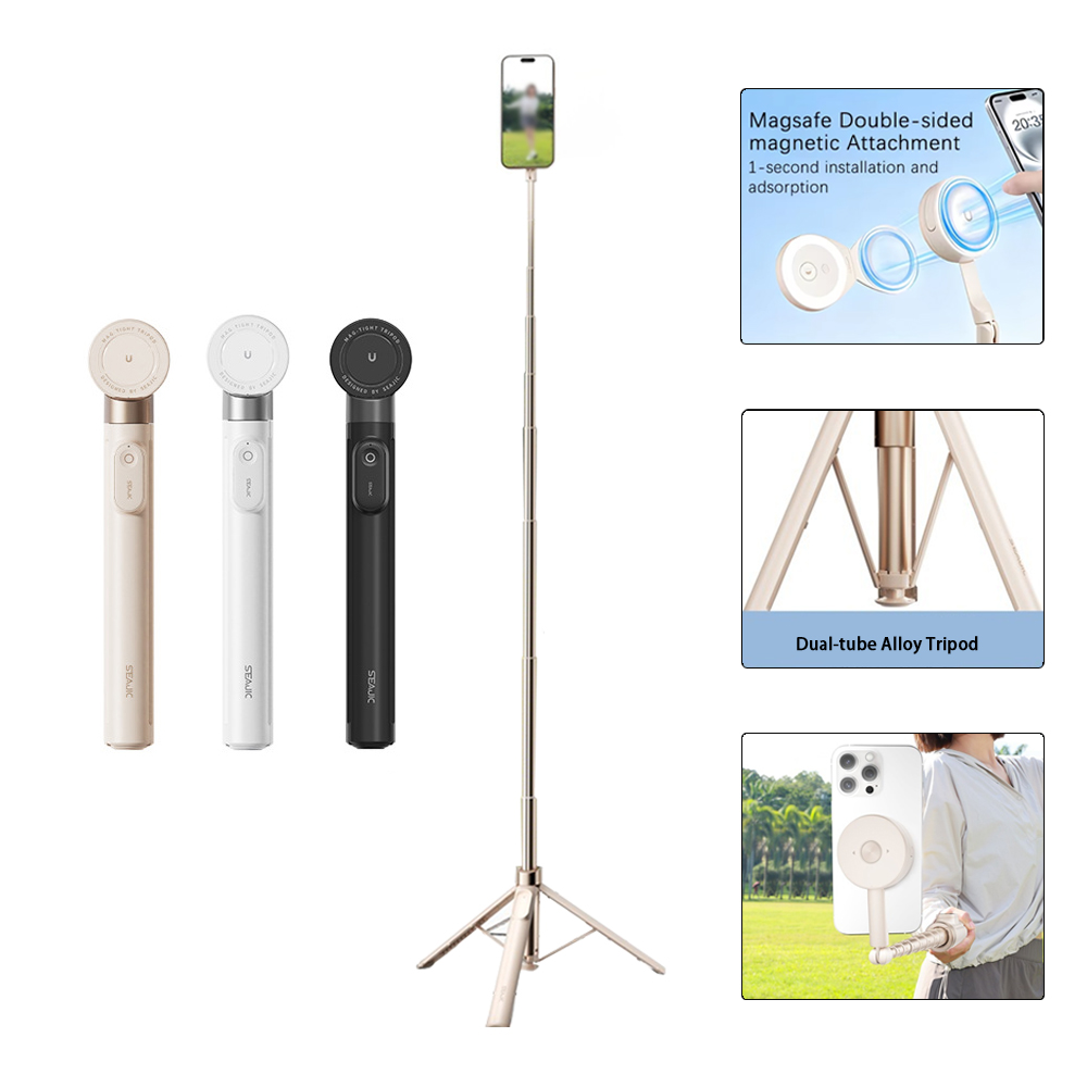 Compatible con MagSafe, palo p - Auto Tracking Tripod reseña y precio