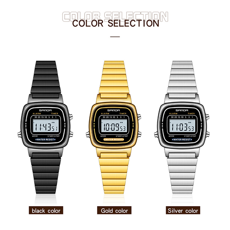 SANDA-reloj de cuarzo clásico  - Digital Alarm Clock reseña y precio