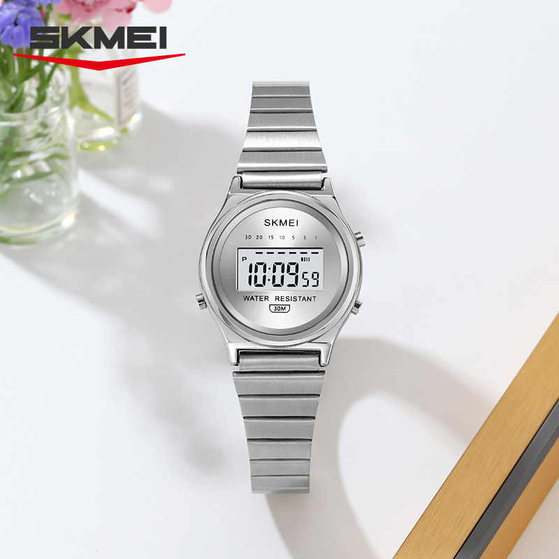 Reloj electrónico SKMEI 2521 a - Digital Alarm Clock reseña y precio