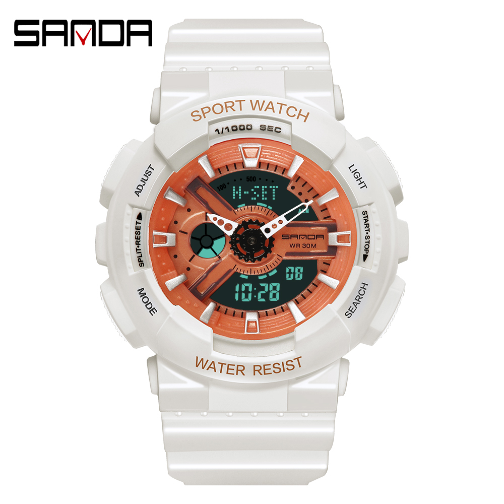 Sanda-reloj Digital para depor - Digital Alarm Clock reseña y precio
