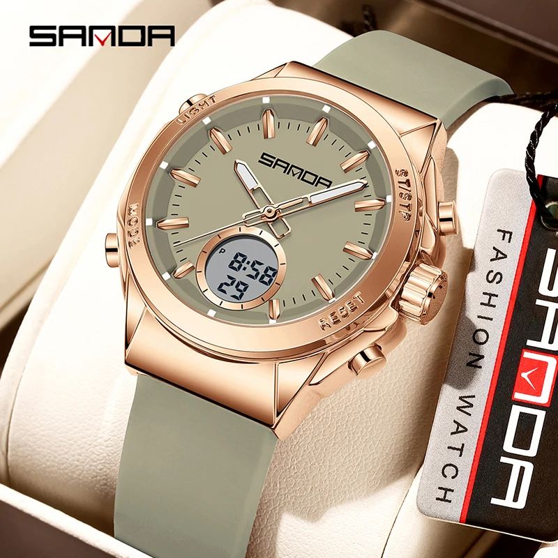 SANDA, reloj Digital resistent - Digital Alarm Clock reseña y precio