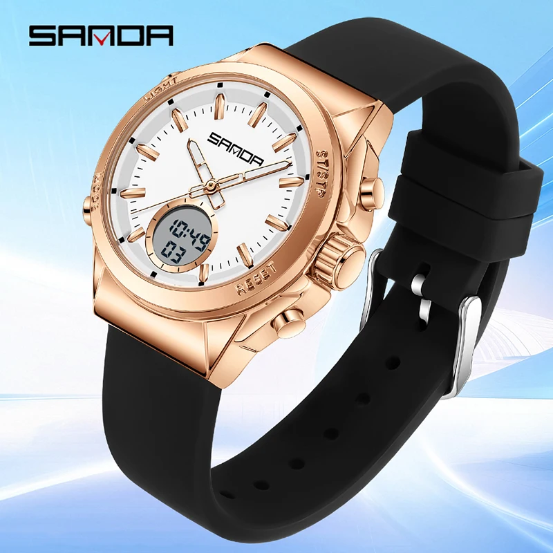 SANDA, reloj Digital resistent - Digital Alarm Clock reseña y precio