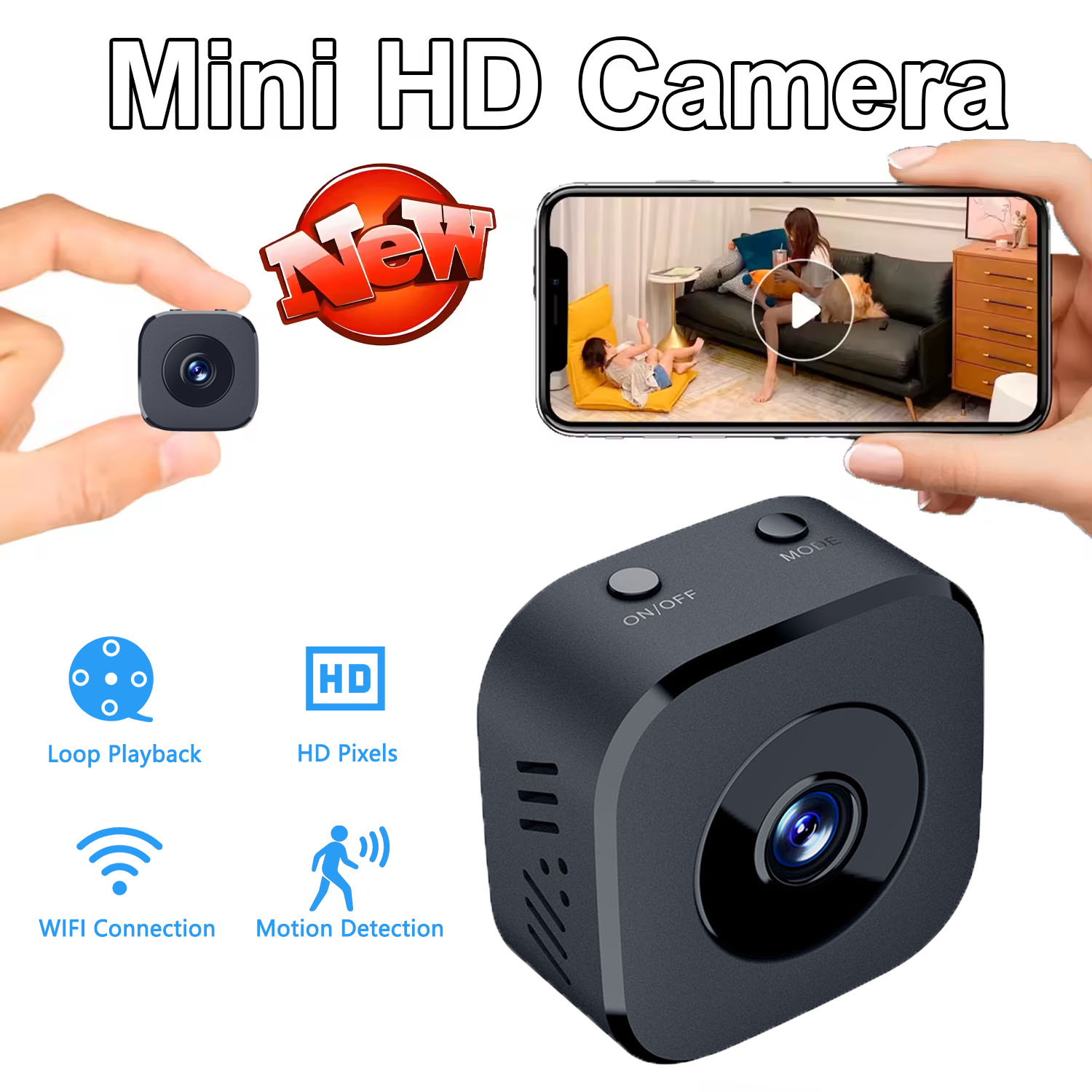 Cámara de seguridad 4K Mini vi - Compact Camera Mirrorless reseña y precio