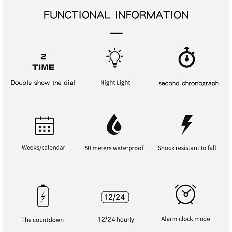 Marca SANDA, reloj Digital LED - Digital Alarm Clock reseña y precio