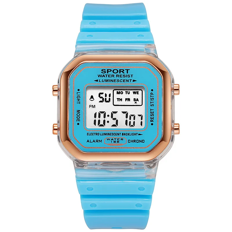 Reloj electrónico transparente - Digital Alarm Clock reseña y precio