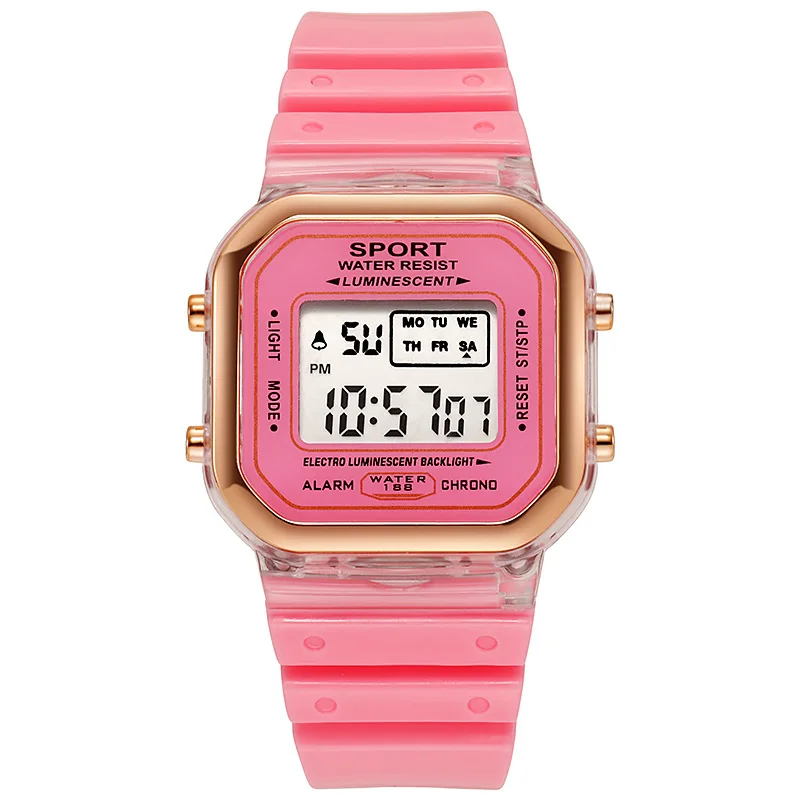 Reloj electrónico transparente - Digital Alarm Clock reseña y precio