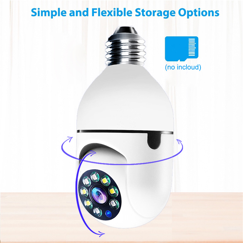 Bombilla Wifi 1080P E27 Cámara - Compact Camera Mirrorless reseña y precio