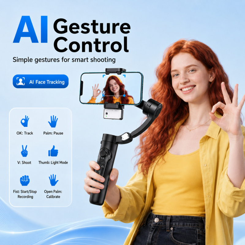 Estabilizador de Gimbal para S - Auto Tracking Tripod reseña y precio